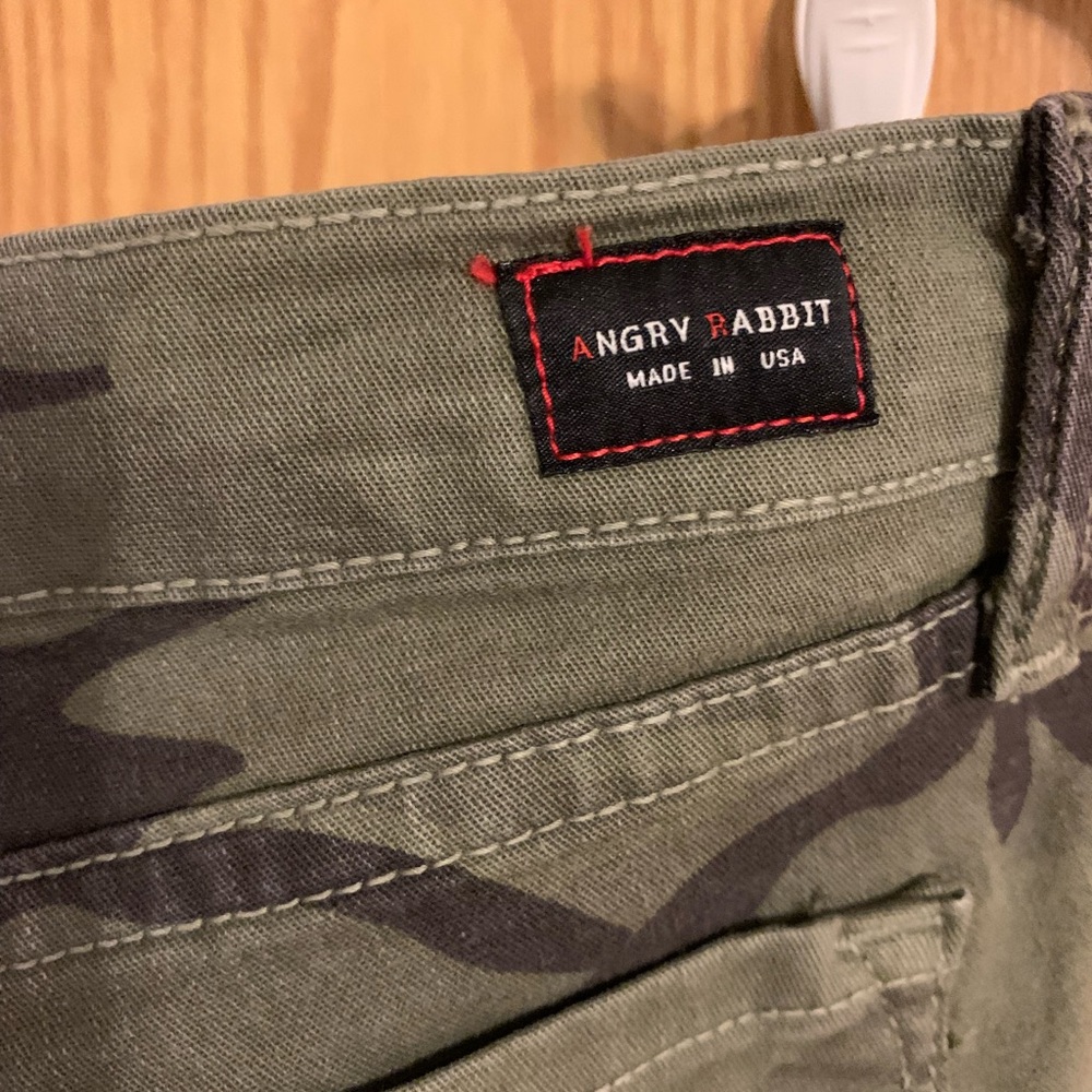 Angry Rabbit camouflage pants size 29/9 - Picture 6 of 6